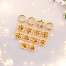 Snowflake Earring Mold Set (14 Pieces)