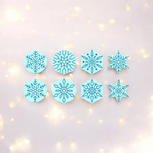 Snowflake Earring Mold Set (14 Pieces)