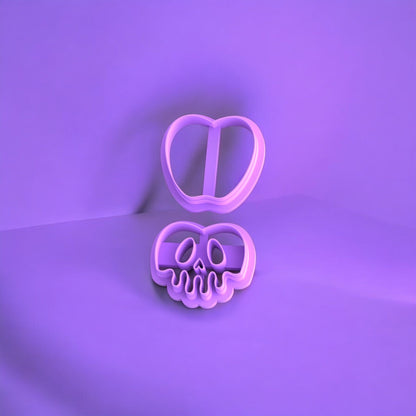 Halloween Apple Skull - Lulipa Clay