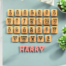 Heart Alphabet Stencil Set