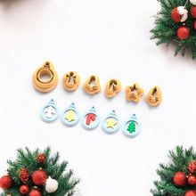6 Piece Christmas Themed Mould Set