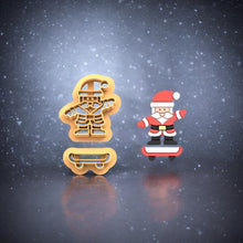 Kaykaylı Noel Baba Kalıbı