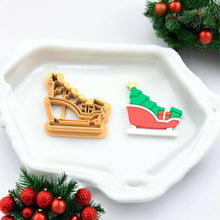 Christmas Tree Mold on Sleigh