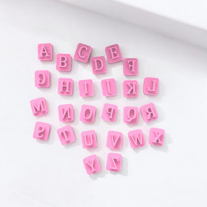 Letter printing set (ideal for key chains)