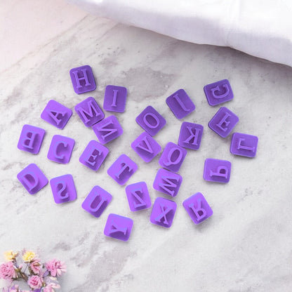 Letter printing set (ideal for key chains)