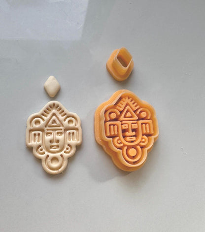 Ethnic / Ceramic Earring Pattern 20