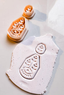Ceramic Pattern Earrings 10