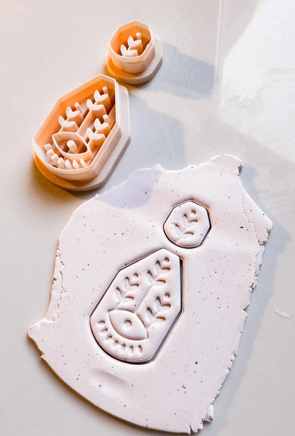 Ceramic Pattern Earrings 10
