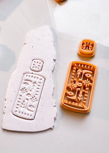 Ethnic / Ceramic Earring Pattern 30