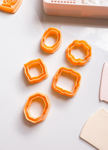 Vintage Frame Clay Cutter Set: Jewelry & Fondant DIY Crafting