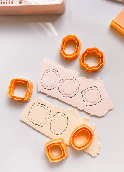 Vintage Frame Clay Cutter Set: Jewelry & Fondant DIY Crafting