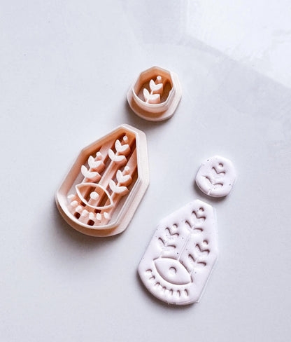 Ceramic Pattern Earrings 10