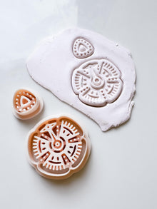 Ethnic Ceramic Pattern Clay Cutter Set: Polymer Clay Earring DIY