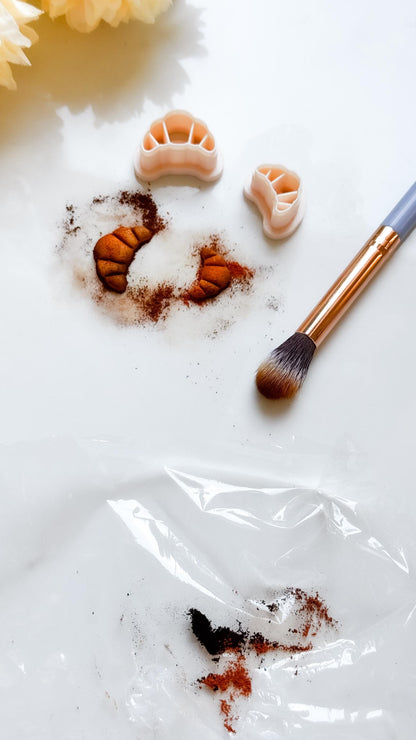 Croissant Clay Cutter | Pastry Shape Polymer Clay Tool | DIY Jewelry Making | Food-Themed Craft Supplies