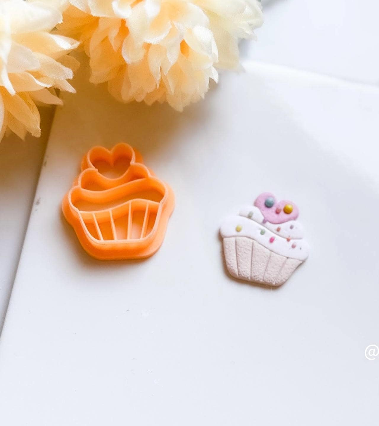 Cupcake Clay Cutter: Sweet Treat Jewelry Making