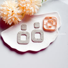 Rounded Square Clay Cutter: Boho Earring Jewelry Tool