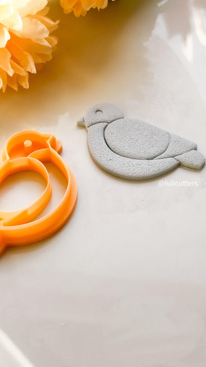 Bird Clay Cutter | Nature Earring, Jewelry Making (25mm - 51mm)