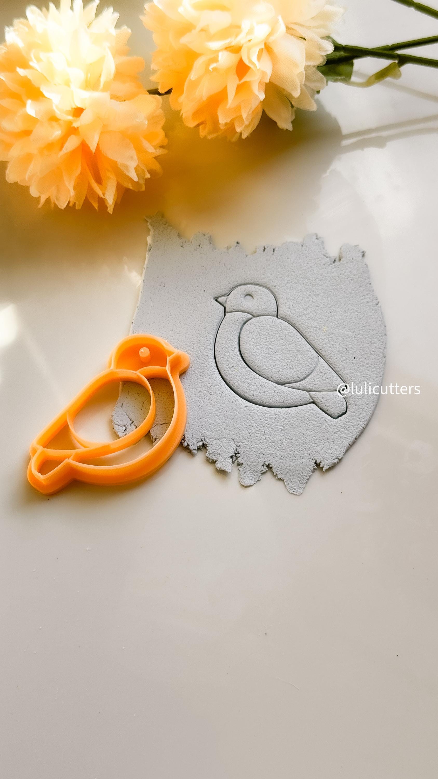 Bird Clay Cutter | Nature Earring, Jewelry Making (25mm - 51mm)