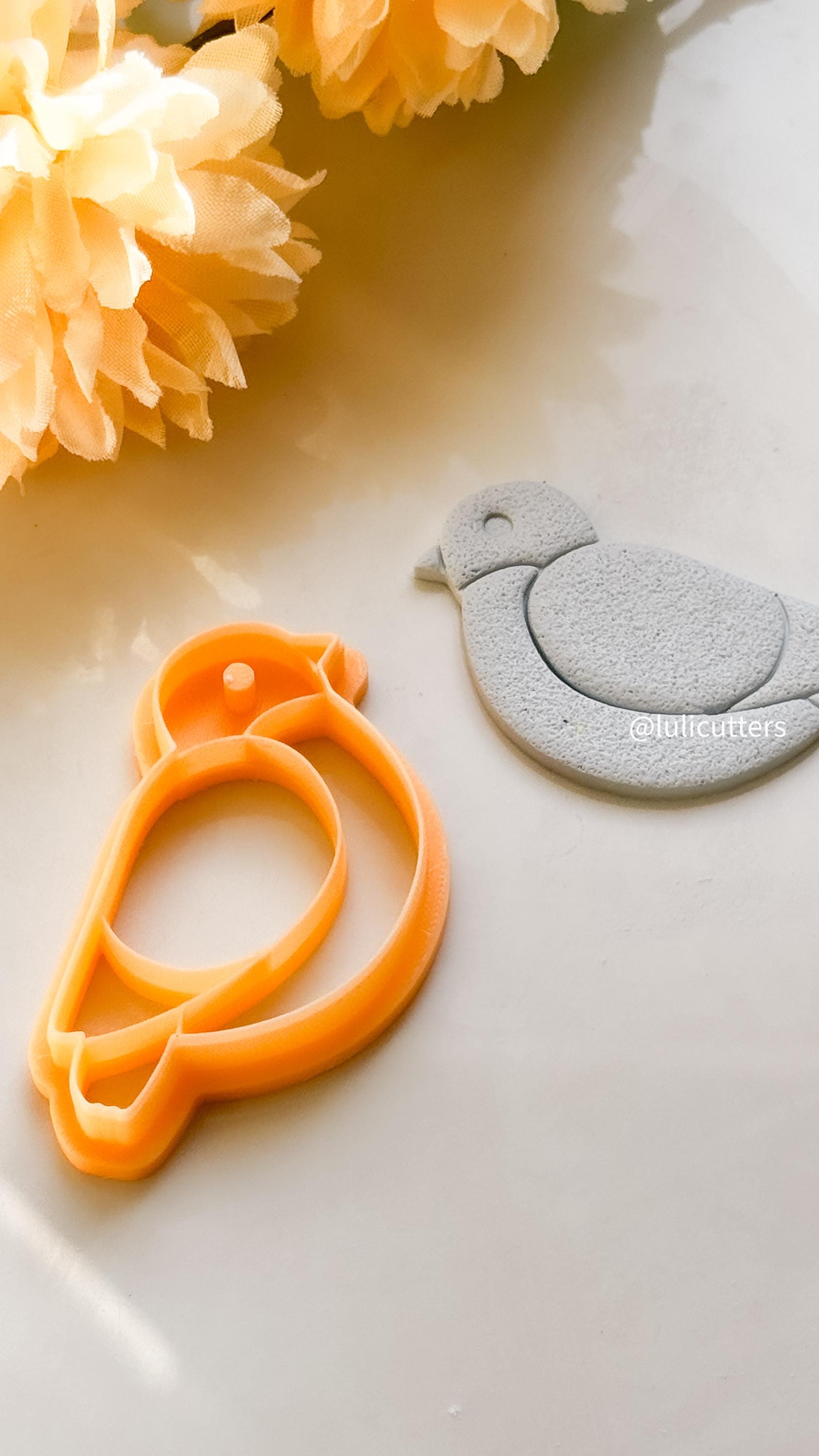 Bird Clay Cutter | Nature Earring, Jewelry Making (25mm - 51mm)