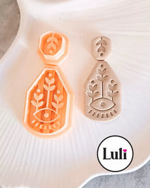 Ceramic Pattern Earrings 10