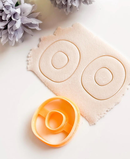 Organic Hoop Polymer Clay Cutter: Modern Earring Jewelry Tool
