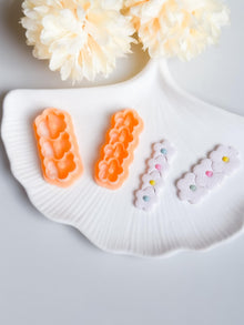 Flower Earring and Hair Clip Clay Cutter Set: DIY Jewelry Accessories