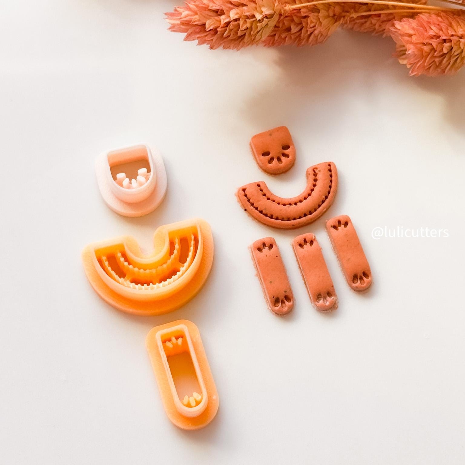 Tribal Polymer Clay Earring Cutter: Etnik Boho Jewelry Tool