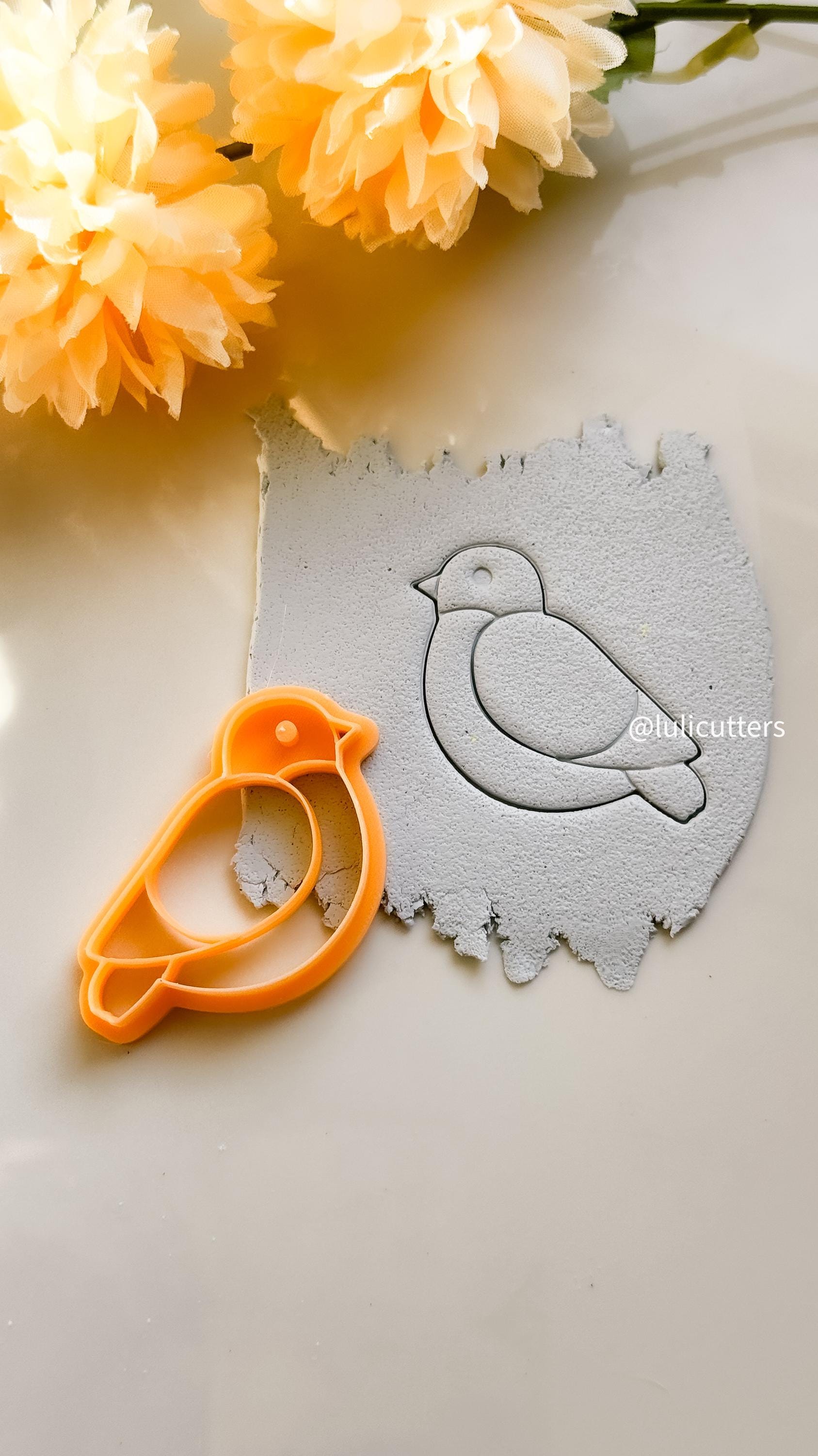Bird Clay Cutter | Nature Earring, Jewelry Making (25mm - 51mm)