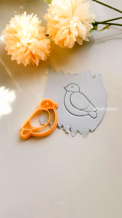 Bird Clay Cutter | Nature Earring, Jewelry Making (25mm - 51mm)