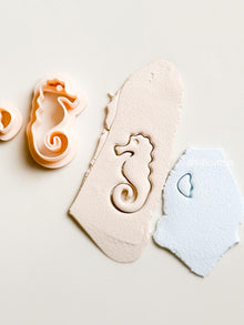 Seahorse Polymer Clay Cutter Set Ocean-Inspired Earrings Ocean-Inspired Shapes