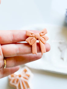 NEW Coquette Bow Polymer Clay Cutter Unique & Elegant Shape - 6 Size Options