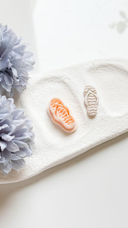 Flip-Flop Polymer Clay Cutter – Summer Beach Sandal Earring Cutter