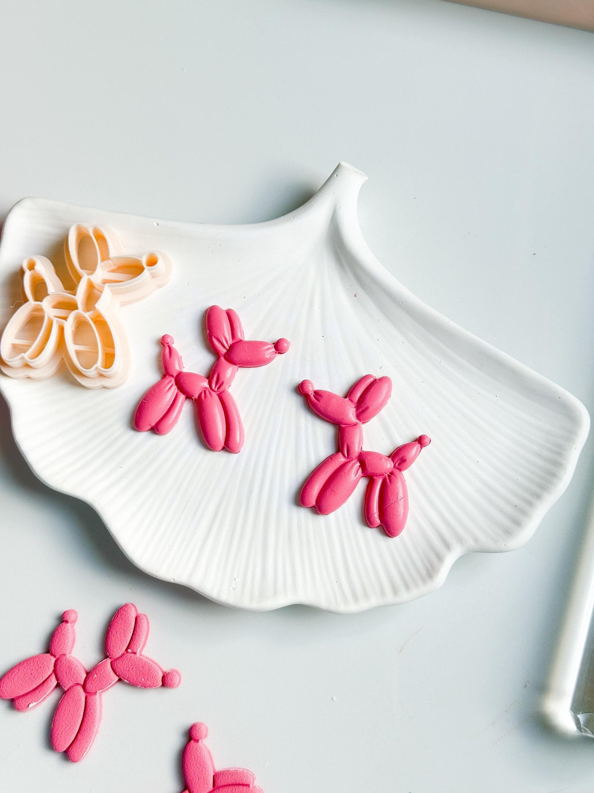 Balloon Dog Cutter | Fun Animal Shape Clay Cutter for Jewelry & Crafts
