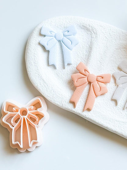 NEW Coquette Bow Polymer Clay Cutter Unique & Elegant Shape - 6 Size Options