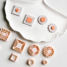 Bezel Frame Clay Earring Cutter Set 4 Unique Shapes, Single or as Bundle