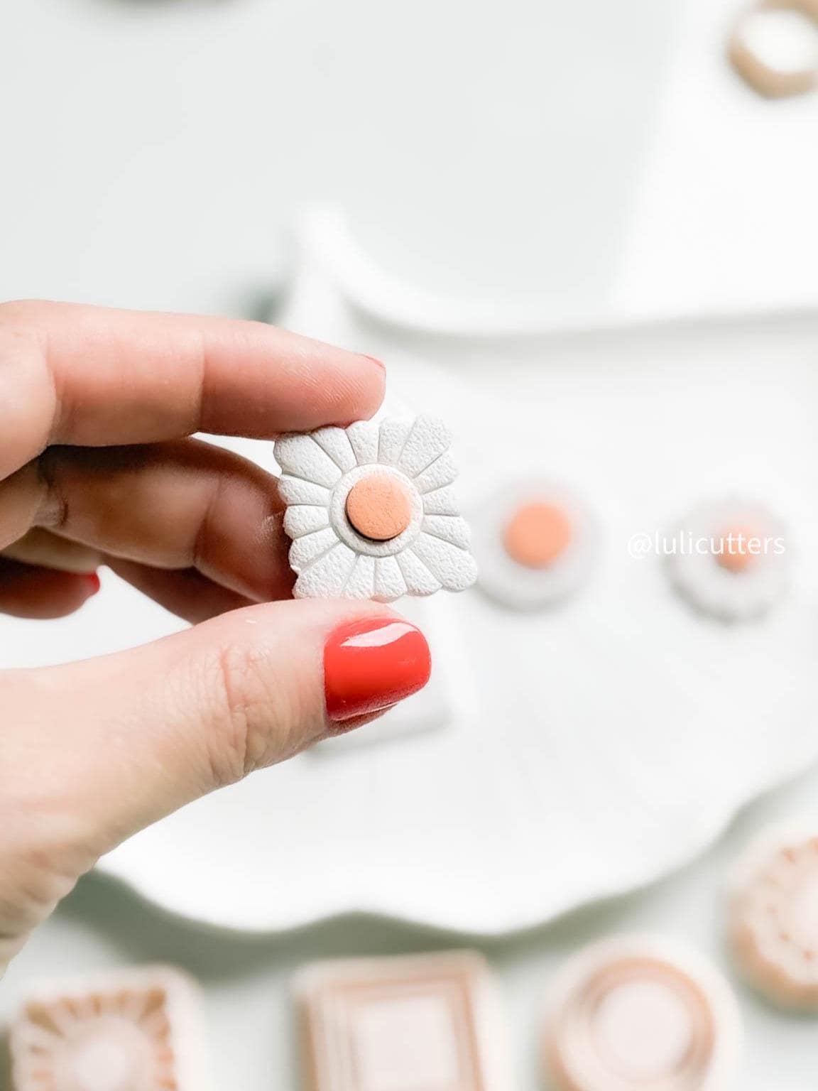 Bezel Frame Clay Earring Cutter Set 4 Unique Shapes, Single or as Bundle