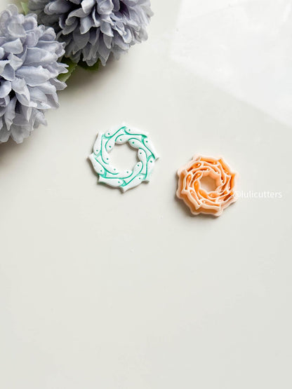 Fish Wreath Polymer Clay Cutter: Ocean Earrings & Pendants
