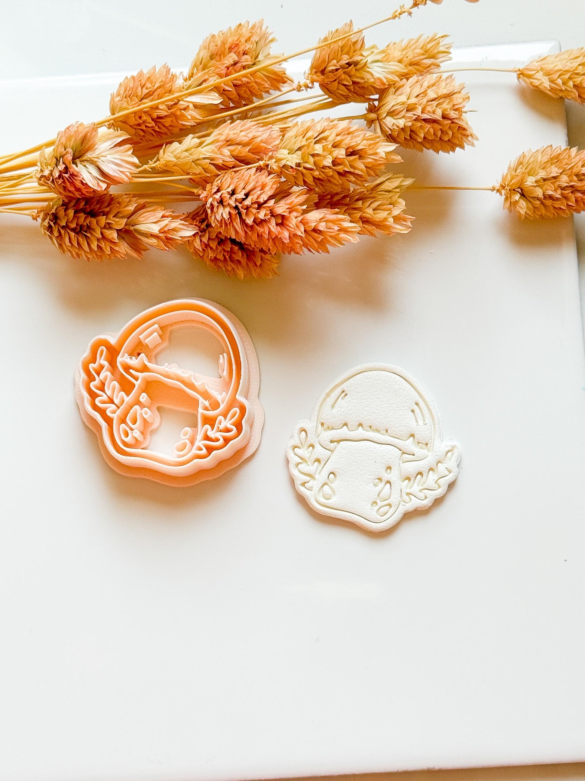 Mushroom Clay Earring Cutter: Whimsical Fairycore Toadstool Tool