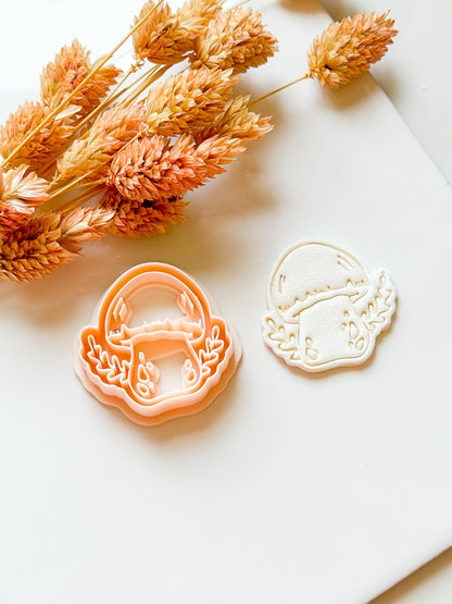 Mushroom Clay Earring Cutter: Whimsical Fairycore Toadstool Tool