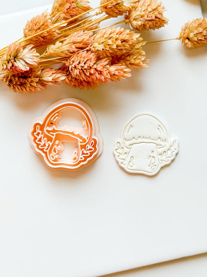 Mushroom Clay Earring Cutter: Whimsical Fairycore Toadstool Tool