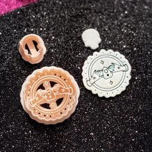 Ouija Polymer Clay Cutter Set: Skull Topper, Witchy Earrings