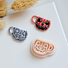 Jack-o'-Lantern Mug Clay Cutter Spooky Halloween Coffee Cup Mold for Polymer Clay Earrings & Charms