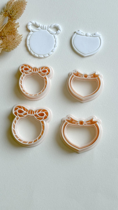 Heart & Lasso Clay Cutters: Western Charm Earrings, Gift Tags
