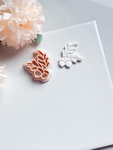 Oak & Acorn Clay Cutter, Fall Jewelry Mold