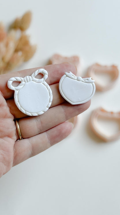 Heart & Lasso Clay Cutters: Western Charm Earrings, Gift Tags