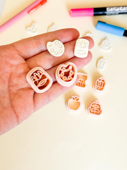 Back to School Clay Cutters: Polymer Clay Earring Making Tools