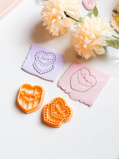 Love Heart Polymer Clay Cutter: Valentine Earrings & Jewelry Designs