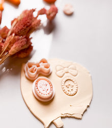 Bow & Rosette Cameo Polymer Clay Cutter Set for Earrings and Jewelry Making