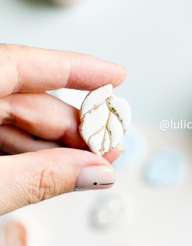 Leaf Polymer Clay Cutter Nature Inspired Earring Making Tool