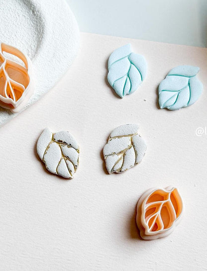 Leaf Polymer Clay Cutter Nature Inspired Earring Making Tool